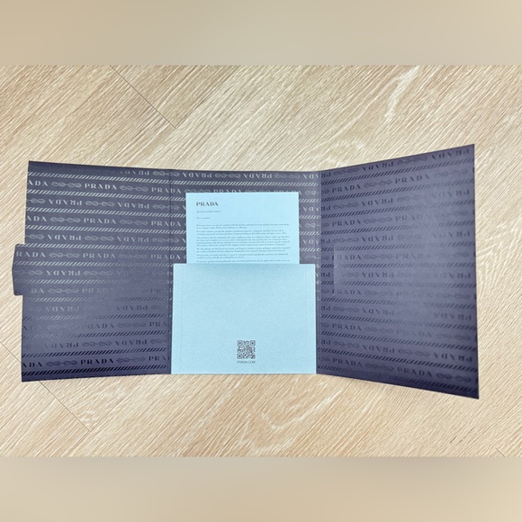 PRADA Drawstring Bag, Strap [can be used as Luggage strap], Envelope and Card - Picture 12 of 12